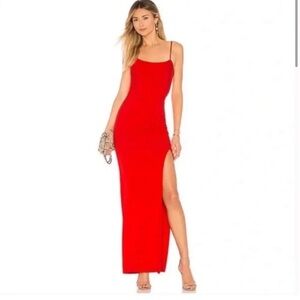 Lovers and friends red formal maxi dress